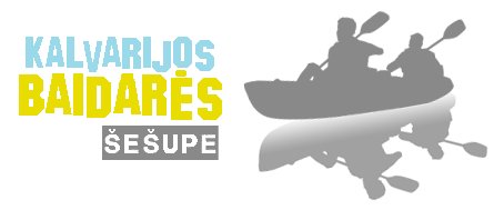 Kalvarijos Baidarės logotipas
